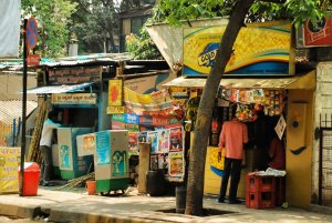 Newspaper shop-Bangalore-India