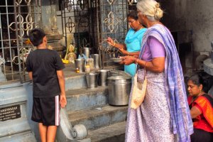 Women at temple-Chennai-India