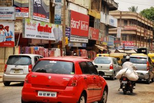 Traffic jams-Bangalore-India