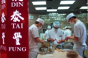 Dim sums på Din Tai Fung-Singapore