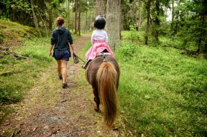 Pony riding in Nyckelviken-Nacka