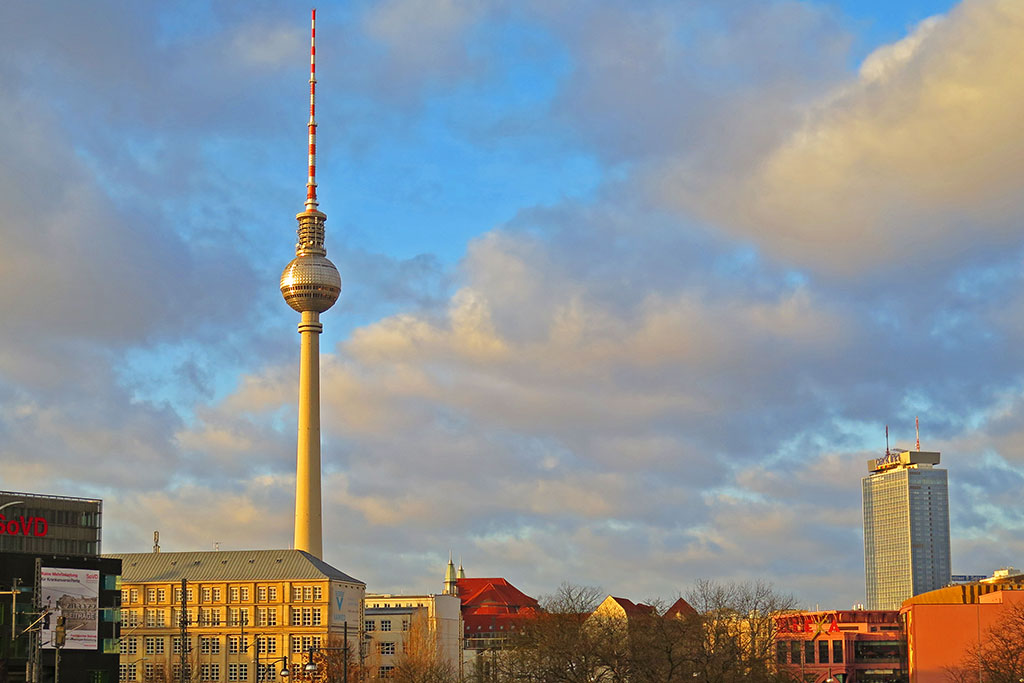 Alexanderplatz i Berlin