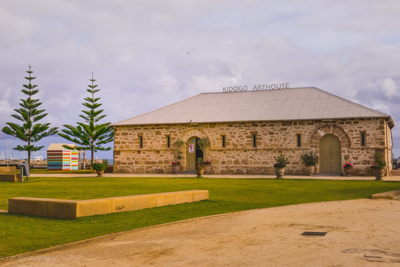 Historisk byggnad i Fremantle - Australien