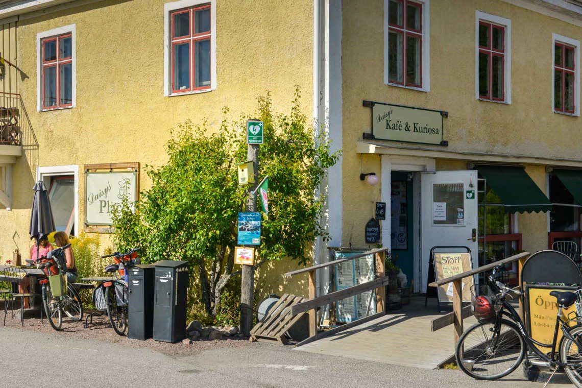 Café vid Göta Kanal