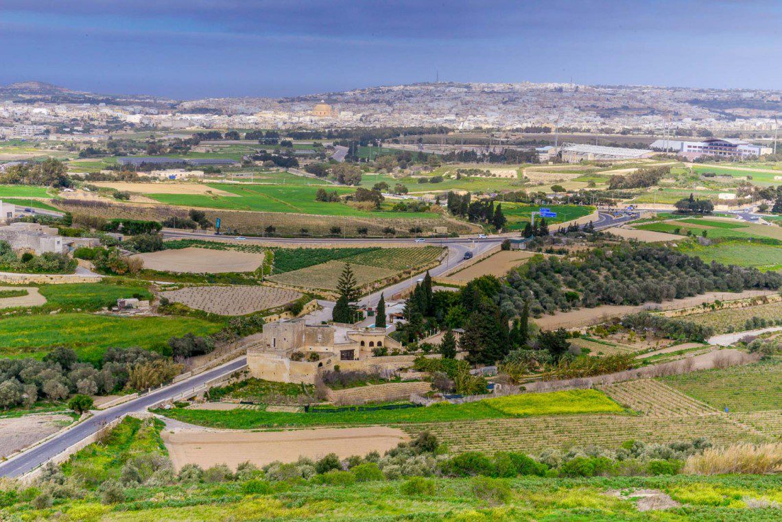 Utsikten från Mdina