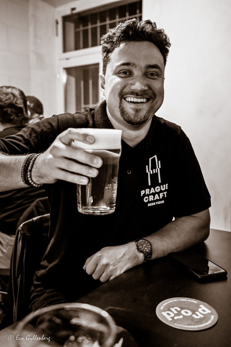 Craft beer tour i Prag