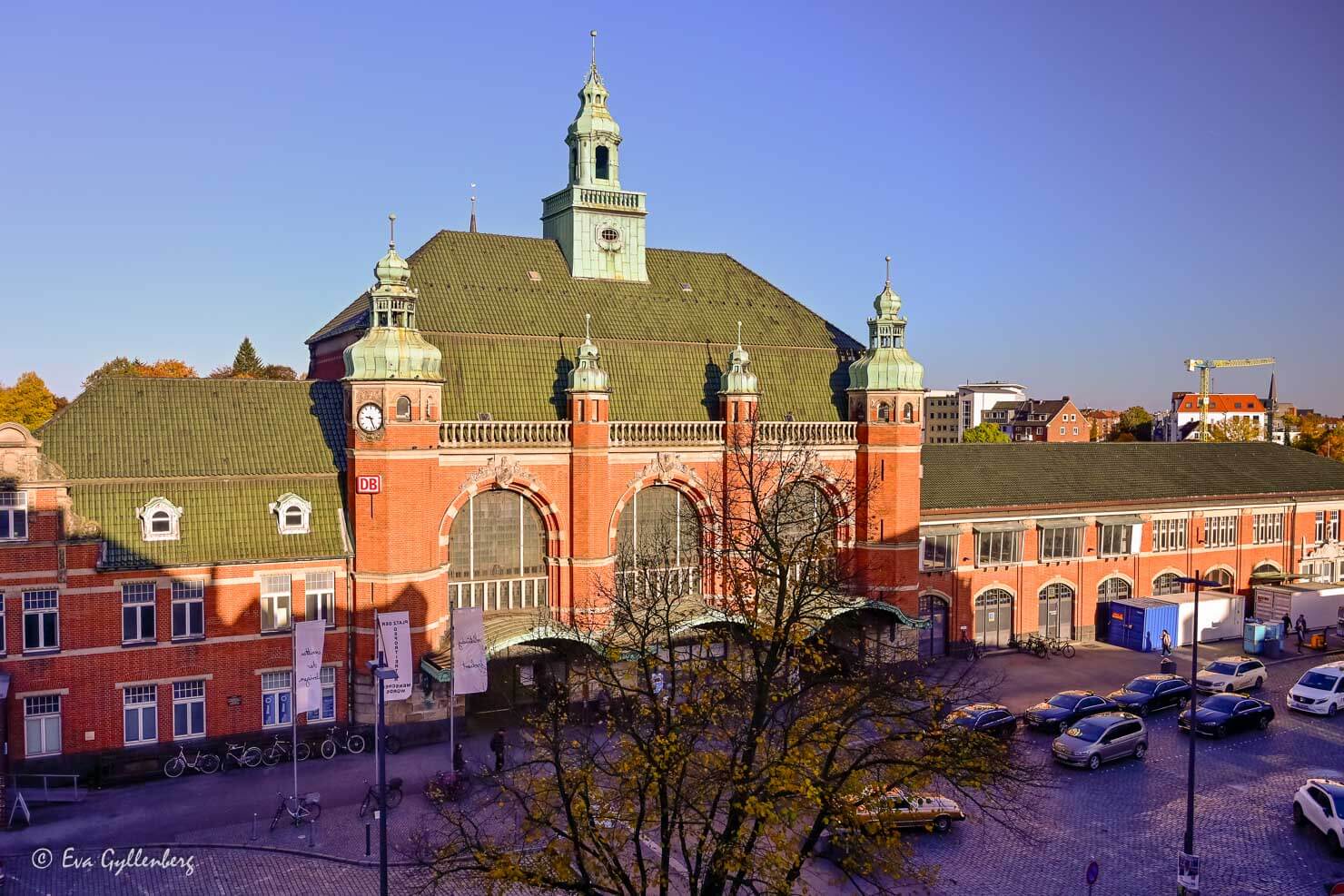 Tågstationen i Lübeck om du ska åka tåg i Tyskland