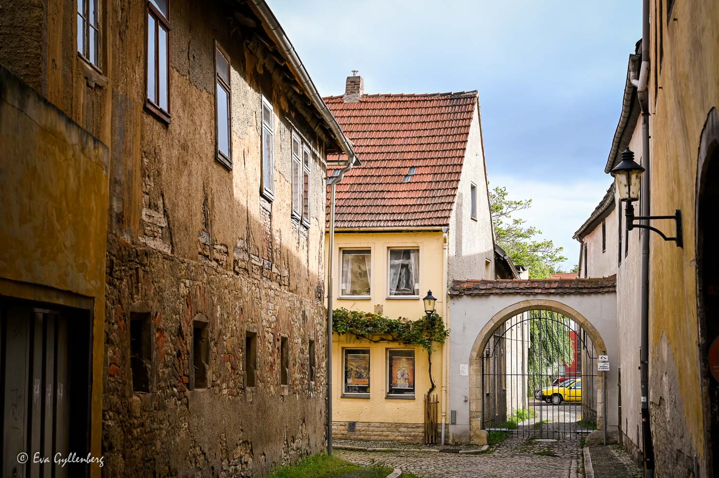 Judengasse i de judiska kvarteren