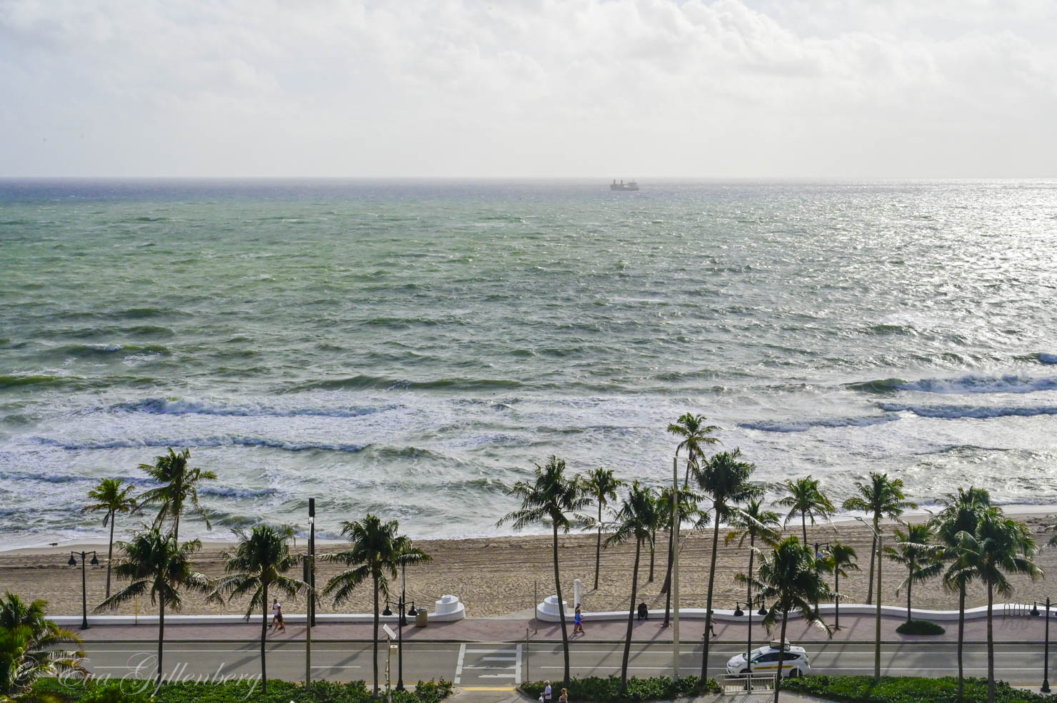 Fort lauderdale beach från ovan