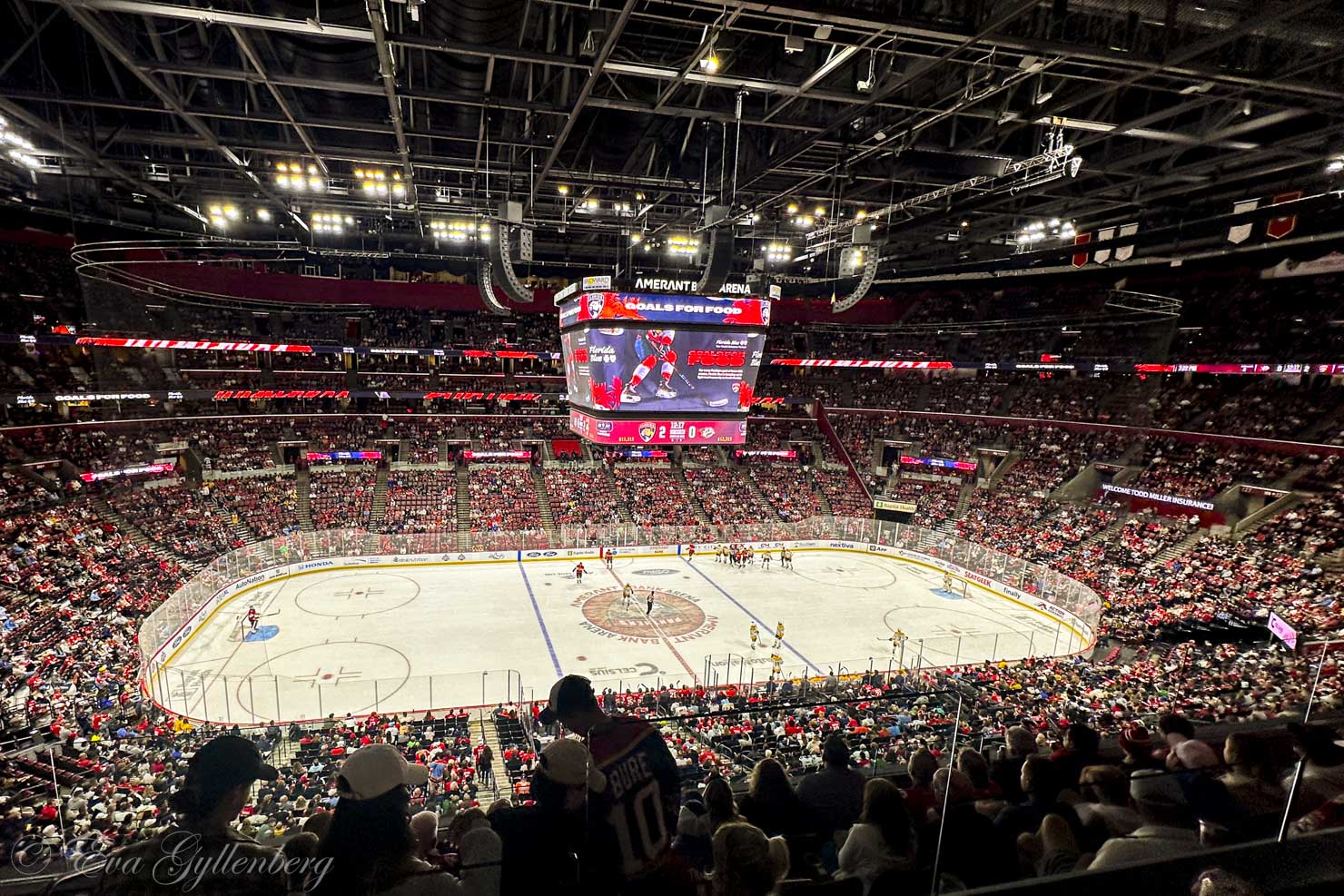 NHL match i Fort Lauderdale - Go Panthers!